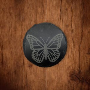 Slate Coaster - Butterfly