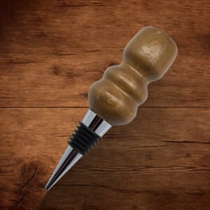 Wine Bottle Stopper - Cedar Wood