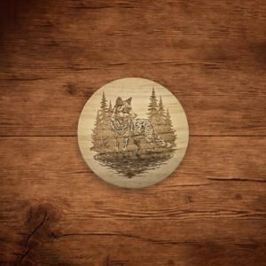 Wood Coaster In the Forest