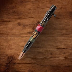 30 Cal Bolt - Segmented Wood, Cholla And Resin