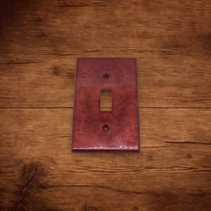 Switch Cover Red Resin