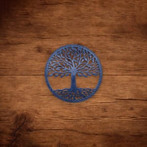 Tree of Life Blue Resin