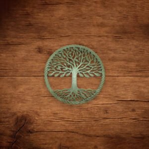 Tree of Life Green Resin