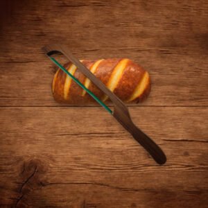 Bread Knife - Zebra Wood from Africa