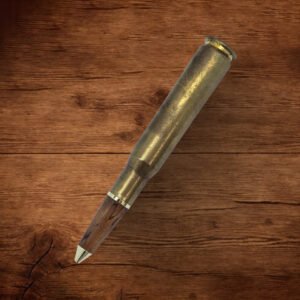 50 Cal Bullet - Zebra Wood from Africa